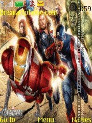 The Avengers theme screenshot
