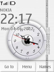 Apple White By ROMB39 tema screenshot