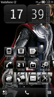 Capture d'écran Thor ^ 3 Avengers thème