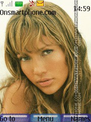 Jennifer Lopez 16 theme screenshot