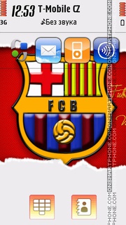 Barcelona 2015 theme screenshot