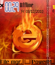 FireFox Internet theme screenshot