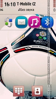 Скриншот темы Euro 2012 - Poland and Ukraine 01
