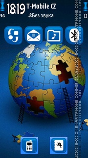 Скриншот темы Planet Earth 2012