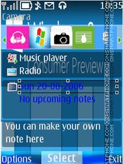 Capture d'écran Windows 8 Consumer Preview thème