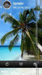 Maldivies theme screenshot