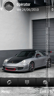 Скриншот темы Porsche