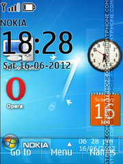 Capture d'écran Windows7 12 thème