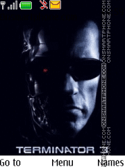 Скриншот темы Terminator - 3 Animated