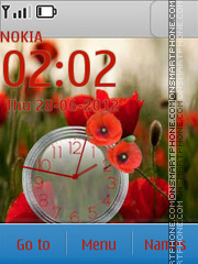 Poppies theme screenshot