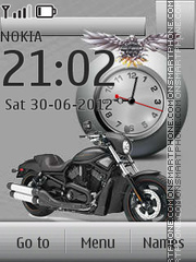 Capture d'écran Harley Davidson ZKZ By ROMB39 thème