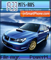 Subaru 01 theme screenshot