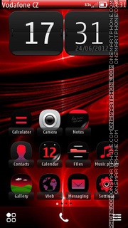 Rojo Pasin theme screenshot