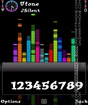 Music Bar tema screenshot