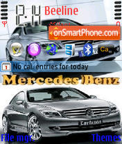 Скриншот темы Mercedes Benz 02