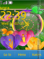 Summer Colors tema screenshot