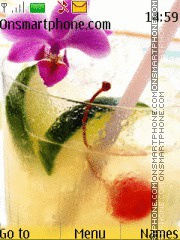 Capture d'écran Refresher Cocktail thème