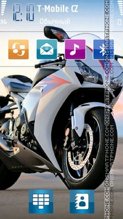 Super Bike 03 tema screenshot