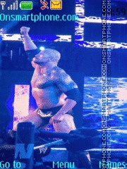 WWE The Rock es el tema de pantalla