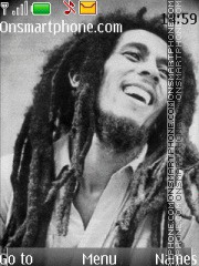 Скриншот темы Bob Marley