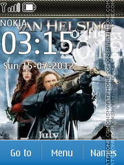 Van Helsing tema screenshot