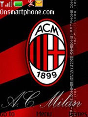 Ac Milan 21 theme screenshot