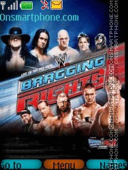 WWE Bragging Rights tema screenshot