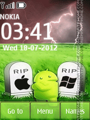 Rip Others Except Android tema screenshot