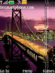 Скриншот темы San Francisco Bridge
