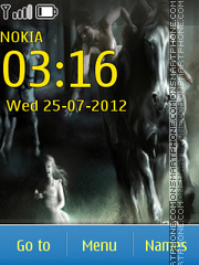 Night Horse theme screenshot