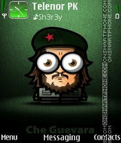 Скриншот темы Che Guevara