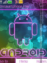 Colorful Android theme screenshot