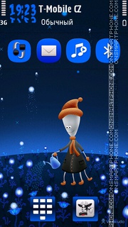 Starfield theme screenshot