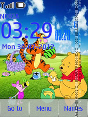 Winnie the Pooh and Friends es el tema de pantalla