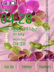 Orchids Theme-Screenshot