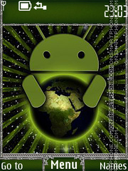 Android tema screenshot