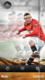 Wayne Rooney tema screenshot