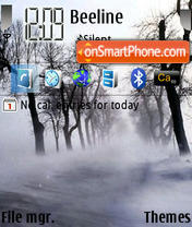 The Fog theme screenshot