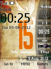15 August Holiday In India tema screenshot