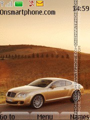 Capture d'écran Bentley 13 thème