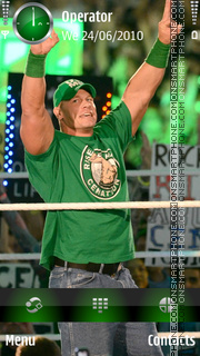 Capture d'écran John_Cena thème