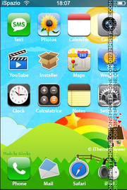 SpringPhone tema screenshot