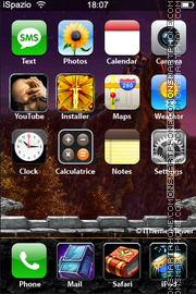 Warcraft 12 tema screenshot