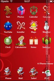 Christmas Time 05 tema screenshot