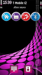Horizon Purple v5 theme screenshot