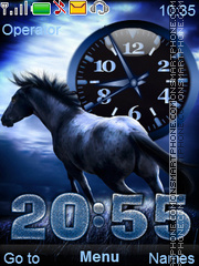 Capture d'écran Horse thème