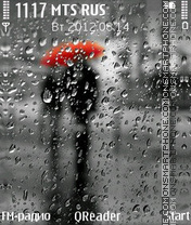 Скриншот темы Rain