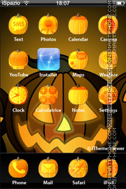 Скриншот темы Pumpkin 05