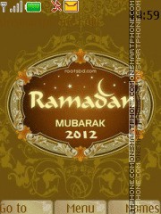Ramadan 08 theme screenshot