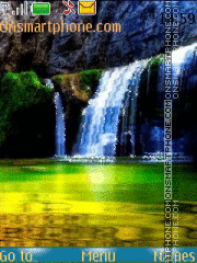 Waterfall es el tema de pantalla